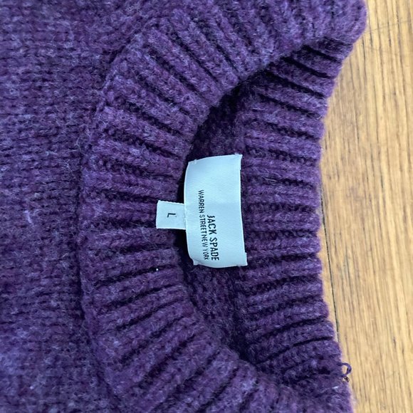 Jack Spade Purple Sweater - Picture 3 of 3